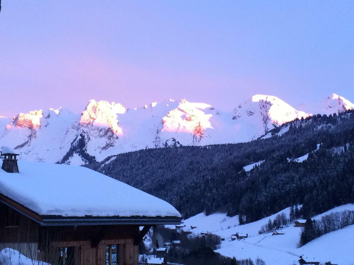 Résidence Le Faber Le Grand-Bornand Esterno foto